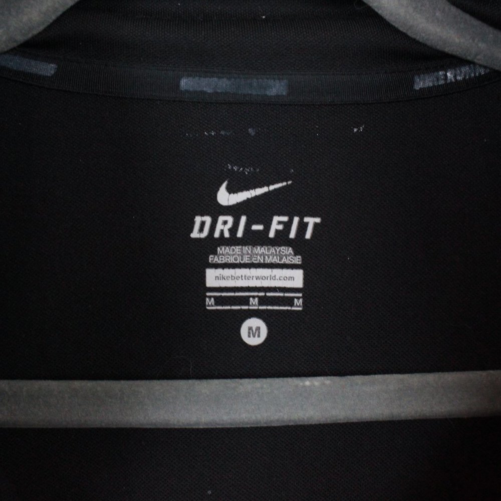 NIKE Dri-Fit Long Sleeve 1/4 Zip Pullover Size M - Picture 8 of 10